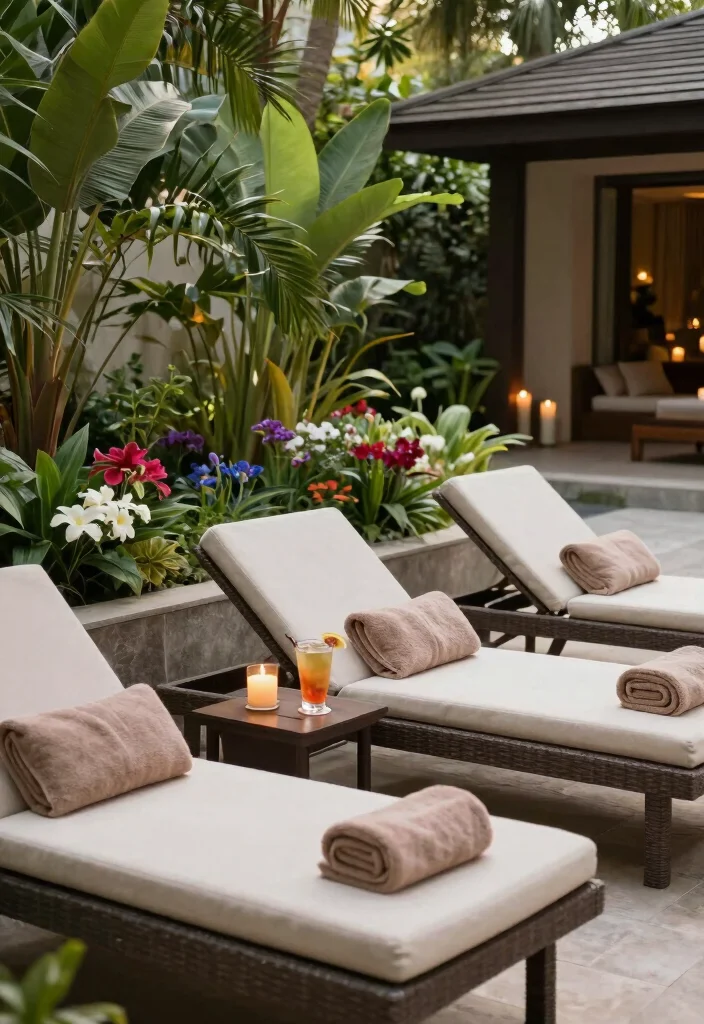 14 Outdoor Boudoir Ideas With Natural Light & Romance - 12. Botanical Spa Retreat 1