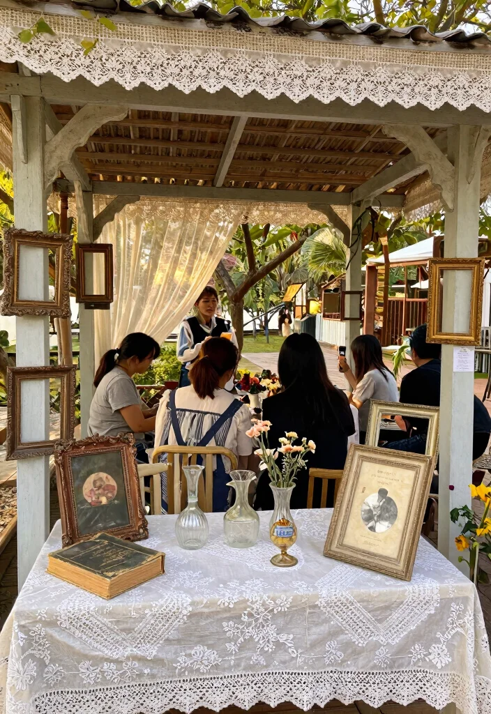 14 Pergola Decorating Ideas Wedding Guests Will Remember - 7. Vintage Decor 1