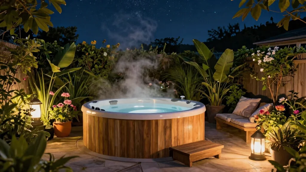 14 Small Hot Tub Ideas Backyard Retreats Will Love