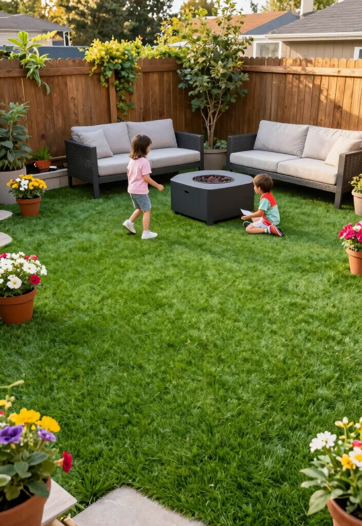 15 Backyard Turf Ideas for a Lush Low Maintenance Lawn - 1. The Elegance of Artificial Grass 1