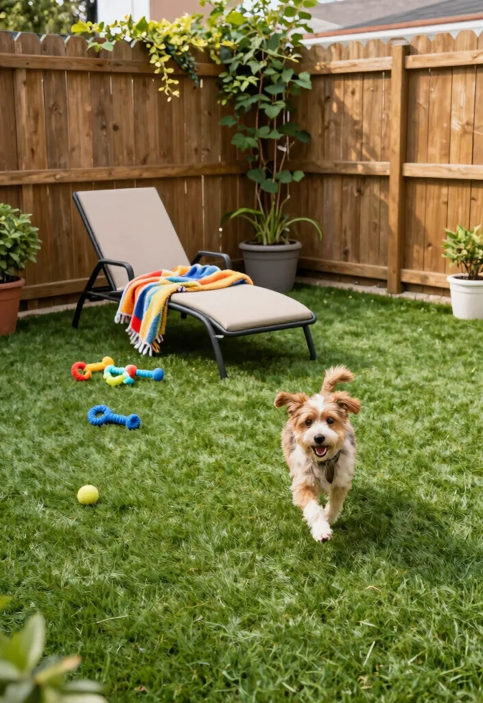 15 Backyard Turf Ideas for a Lush Low Maintenance Lawn - 4. Pet-Friendly Turf Solutions 1