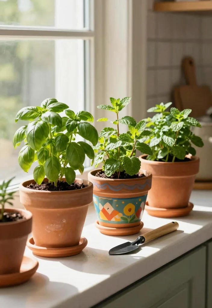 15 Cheap Planter Ideas That Still Look Amazing - 1. Terracotta Pot Mini Garden 1