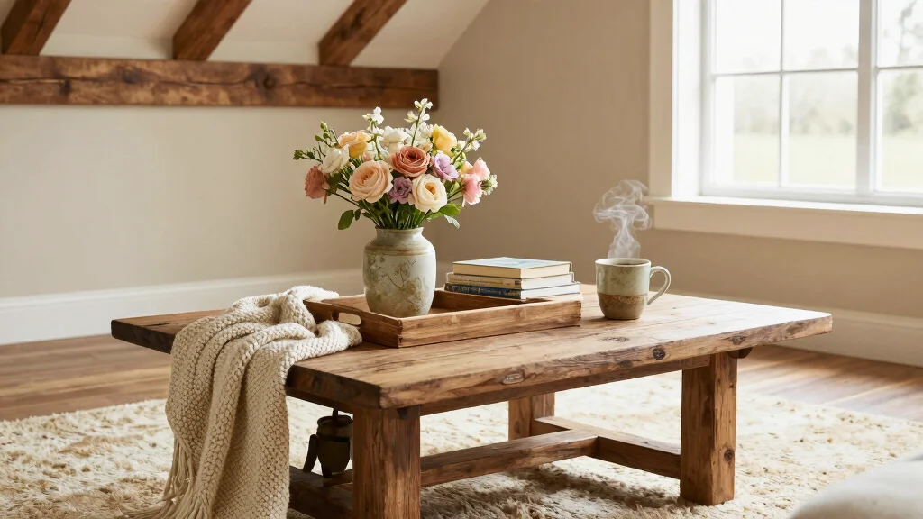 15 Farmhouse Coffee Table Decor Ideas That Look Effortlessly Chic