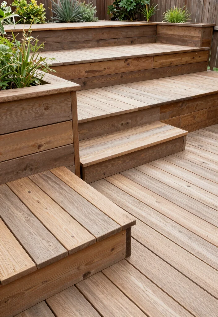 15 House Terrace Ideas Outdoor Living Done Right - 10. Versatile Decking Solutions 1