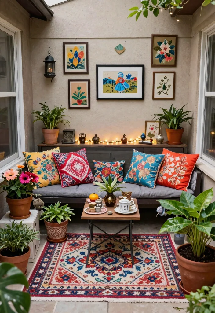 15 Patio Layout Ideas for Furniture Arrangement That Flows Beautifully - 15. Personal Touches 1