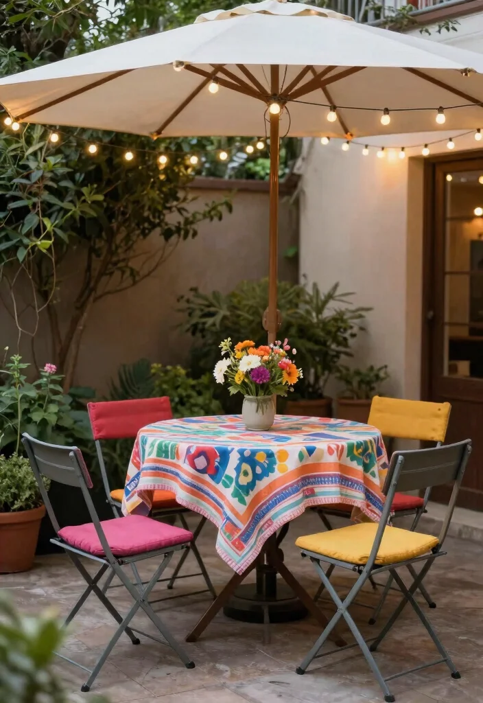 15 Patio Layout Ideas for Furniture Arrangement That Flows Beautifully - 3. Outdoor Dining Oasis 1