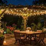 15 Pergola Lighting Ideas That Glow Beautifully at Night