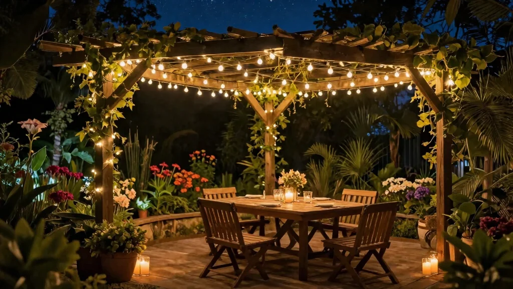 15 Pergola Lighting Ideas That Glow Beautifully at Night