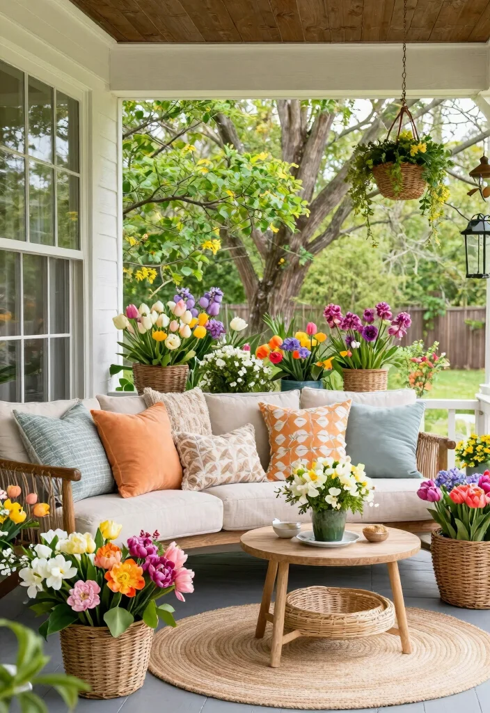15 Porch Design Ideas That Boost Curb Appeal Instantly - 11. Seasonal Decor 1
