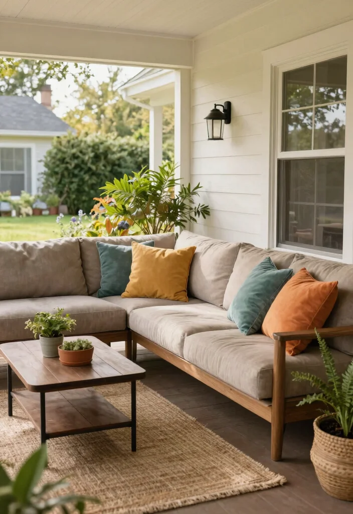 15 Porch Design Ideas That Boost Curb Appeal Instantly - 14. Comfy Seating Arrangements 1