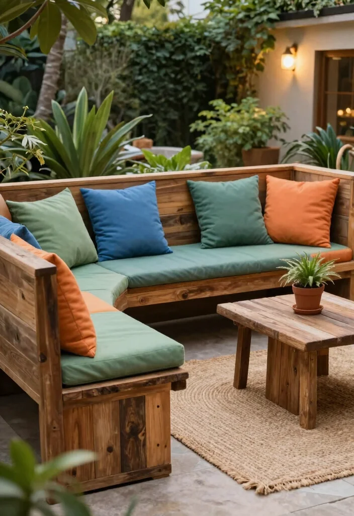 16 Deck Ideas Decorating Tips for a Cozy Outdoor Space - 1. Sustainable Seating Options 1