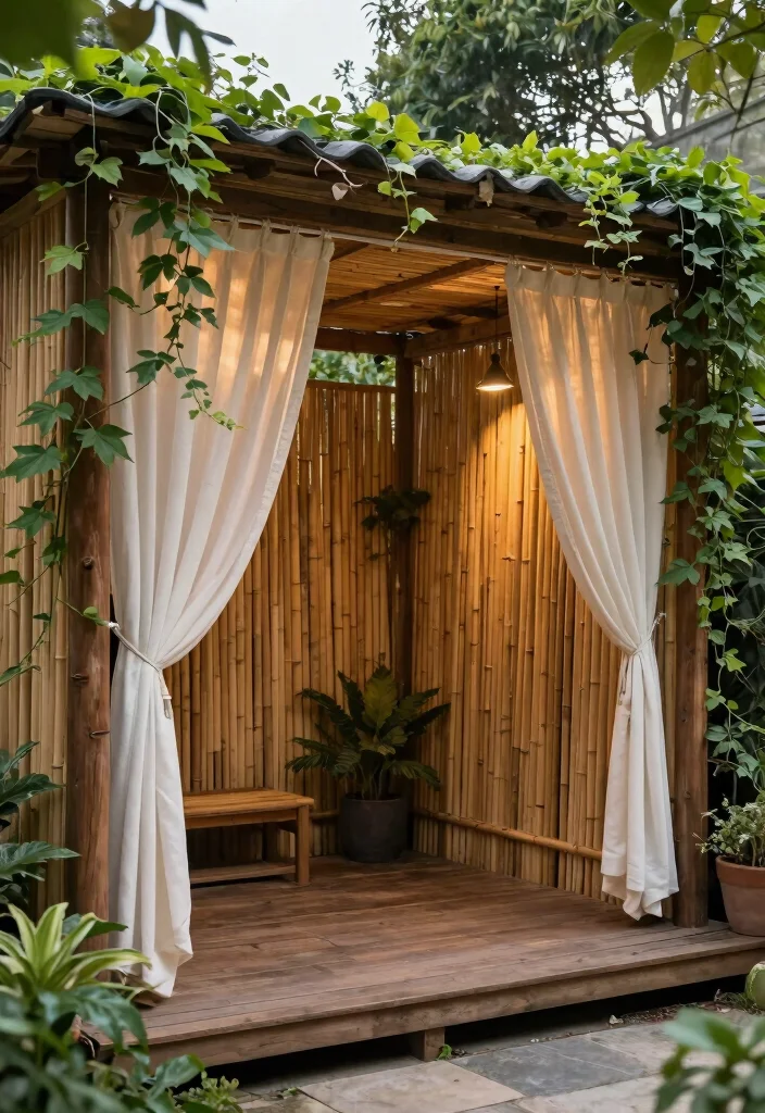 16 Deck Ideas Decorating Tips for a Cozy Outdoor Space - 11. Privacy Screens 1