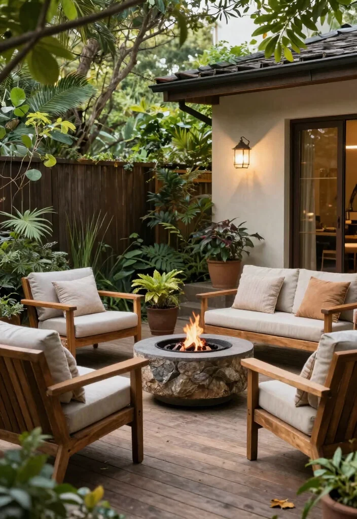 16 Deck Ideas Decorating Tips for a Cozy Outdoor Space - 7. Natural Elements 1