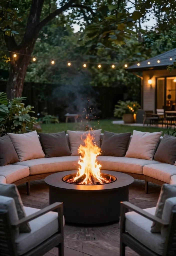 16 Deck Ideas Decorating Tips for a Cozy Outdoor Space - 9. Cozy Fire Features 1