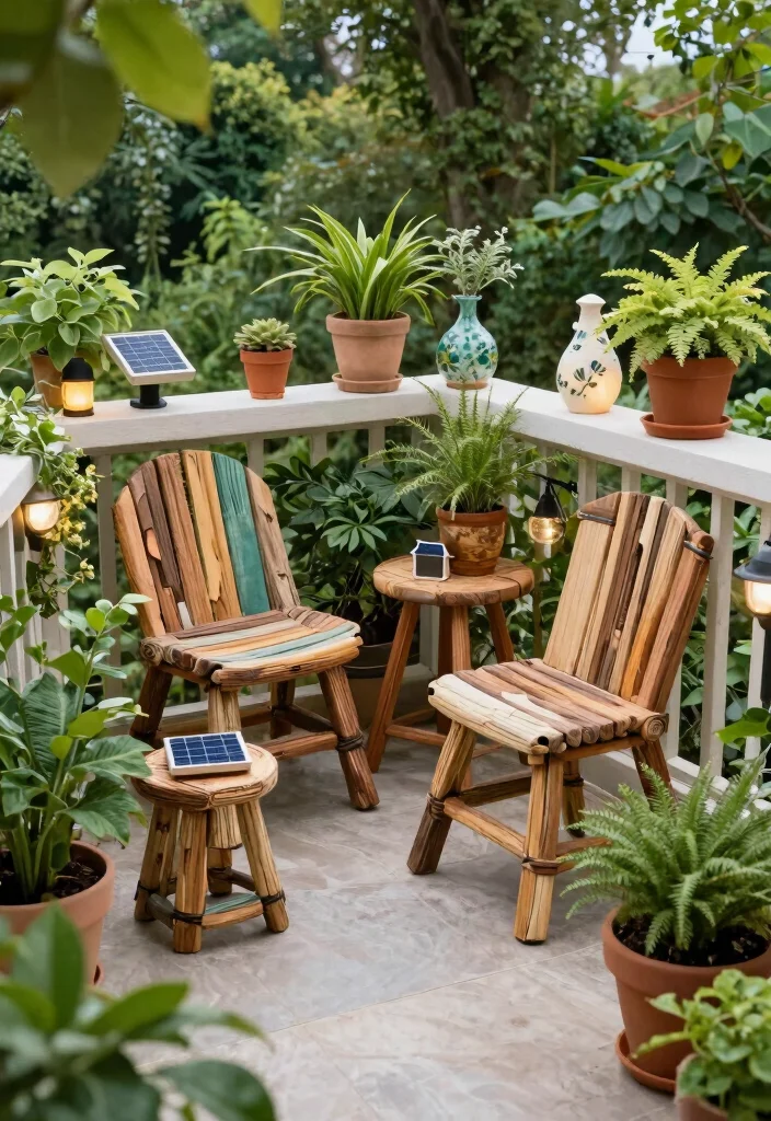 16 Home Balcony Ideas That Feel Bright & Stylish - 11. Eco-Friendly Balcony 1