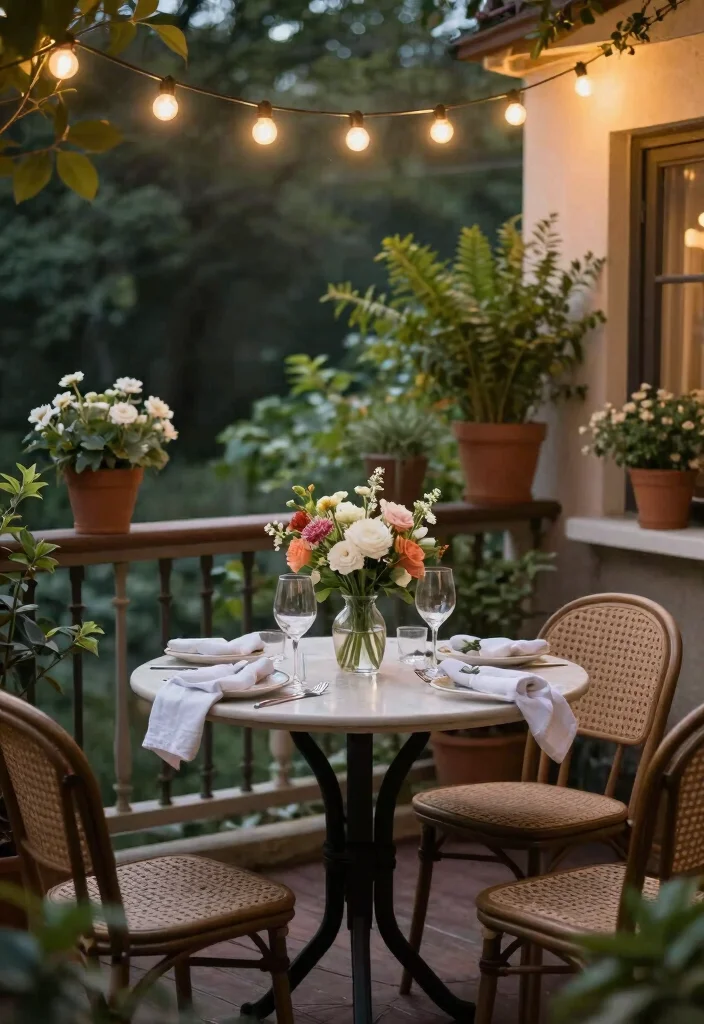 16 Home Balcony Ideas That Feel Bright & Stylish - 3. Gourmet Dining Experience 1