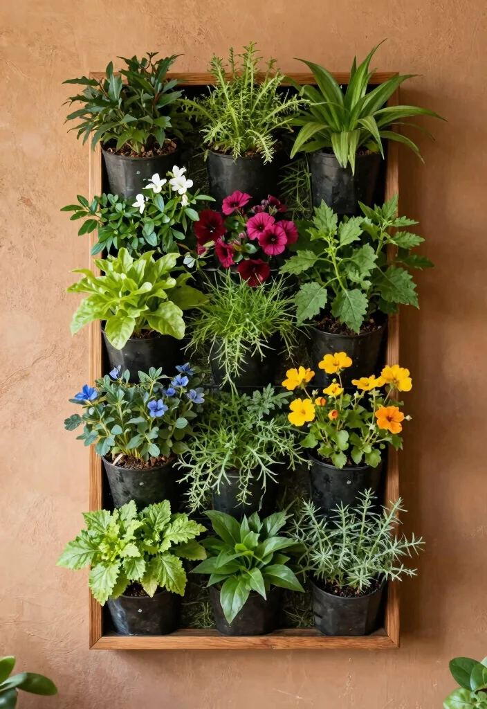 16 Patio Garden Ideas Apartment Dwellers Will Love - 1. Vertical Gardens: Wall-Escapes 1