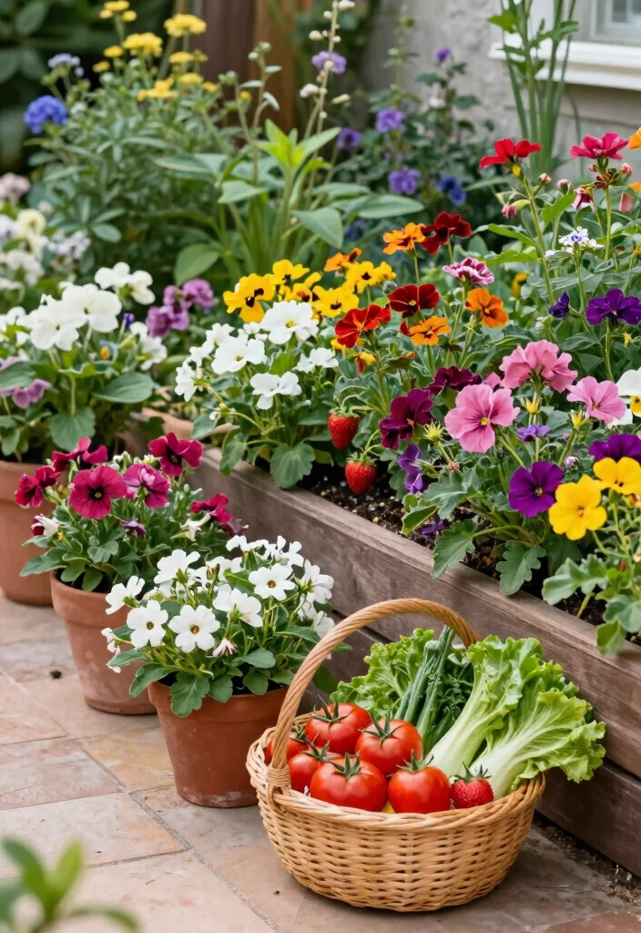16 Patio Garden Ideas Apartment Dwellers Will Love - 10. Edible Landscaping: Grow Your Own Food 1