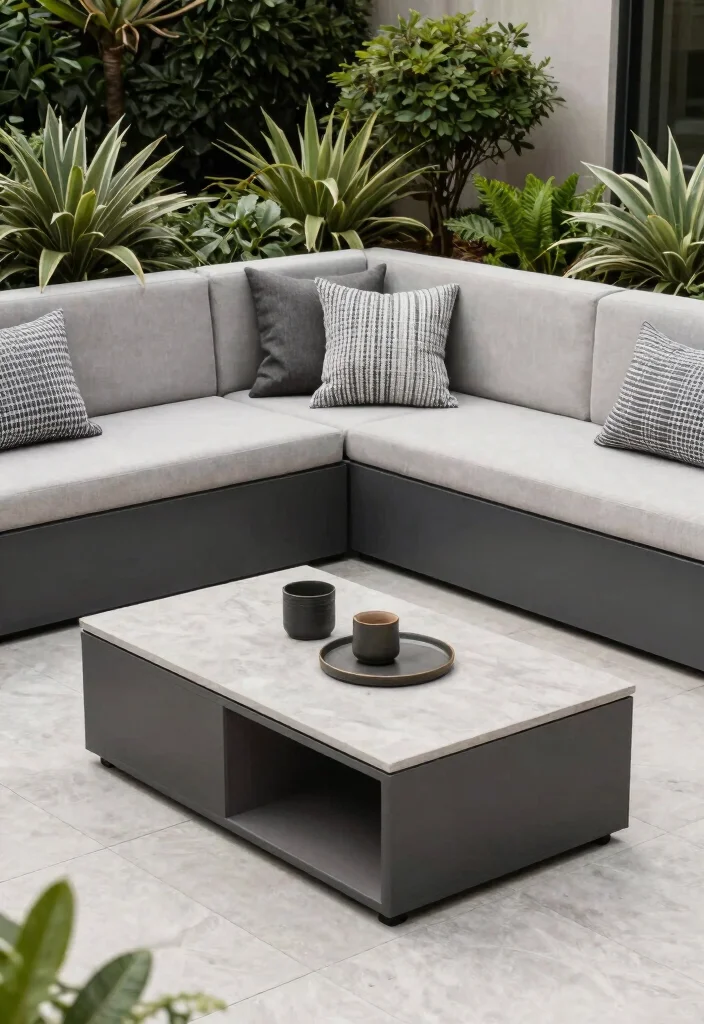 16 Patio Garden Ideas Apartment Dwellers Will Love - 13. Multi-Functional Furniture 1