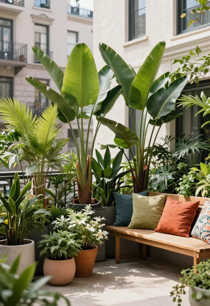 16 Patio Garden Ideas Apartment Dwellers Will Love - 5. Urban Jungle: Indoor-Outdoor Flow 1