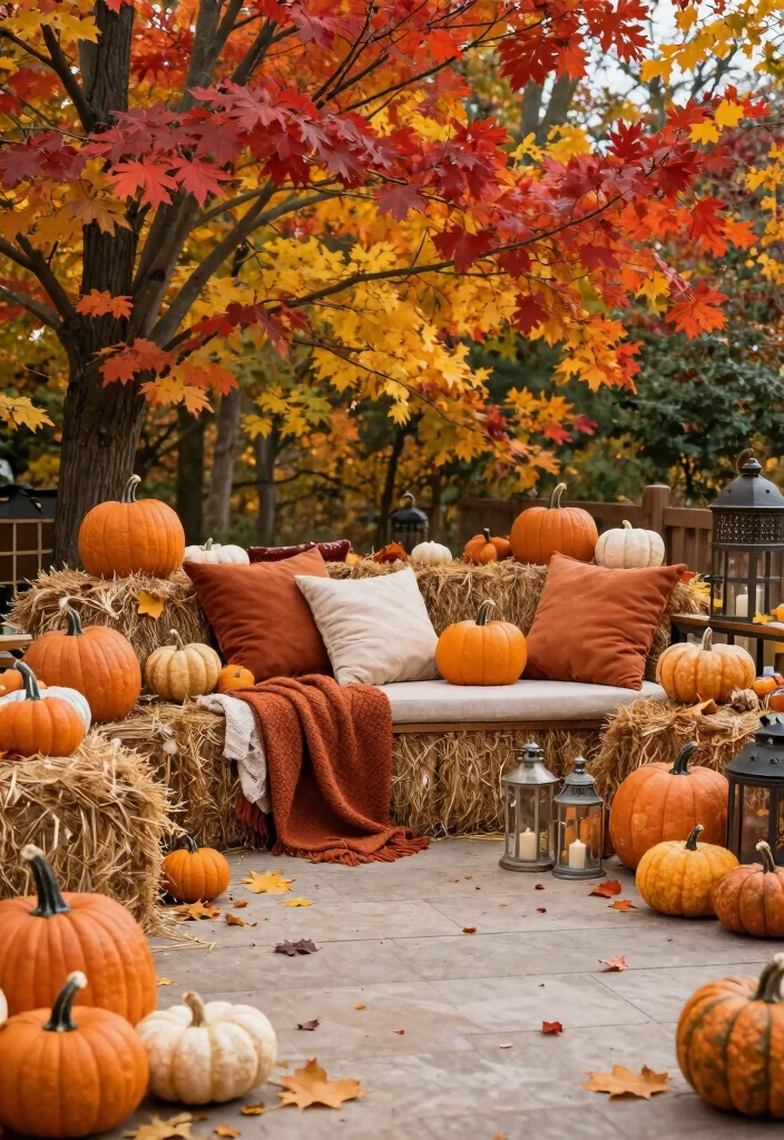 16 Patio Garden Ideas Apartment Dwellers Will Love - 8. Seasonal Decor: Embrace Change 1