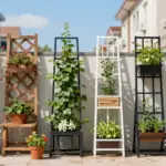 16 Small Trellis Ideas That Add Vertical Garden Style