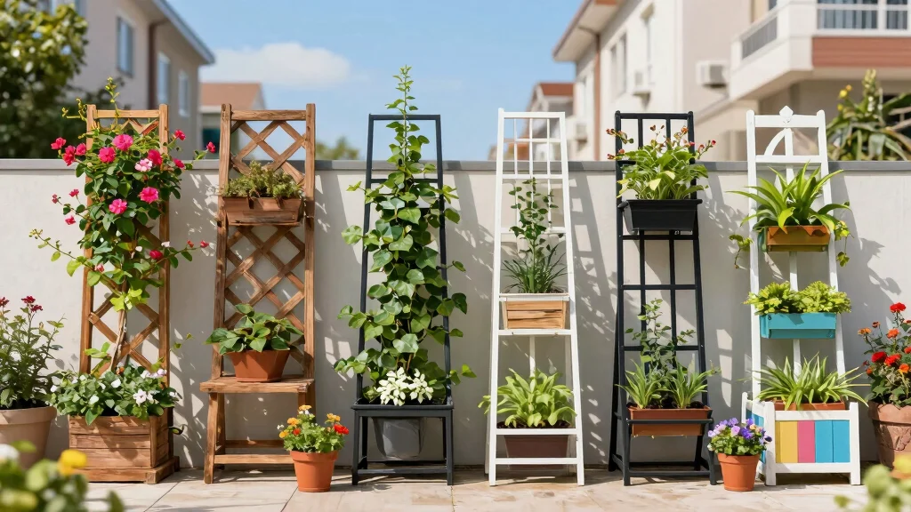 16 Small Trellis Ideas That Add Vertical Garden Style