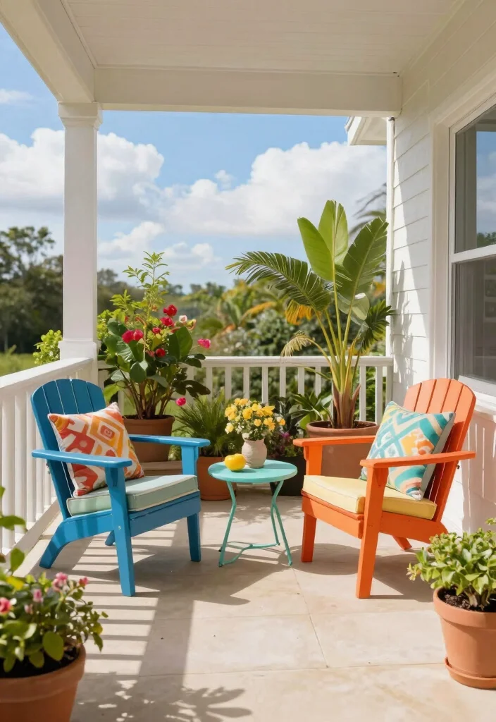 16 Toca Boca Porch Ideas Fans Will Obsess Over - 1. Rainbow Furniture Fun 1