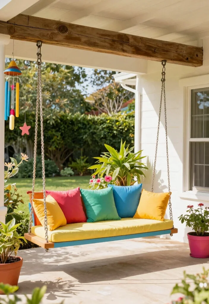 16 Toca Boca Porch Ideas Fans Will Obsess Over - 4. Swinging Bliss 1