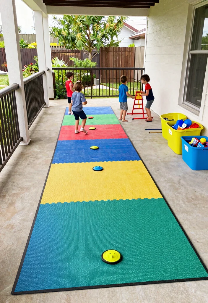 16 Toca Boca Porch Ideas Fans Will Obsess Over - 8. Playful Outdoor Games Zone 1