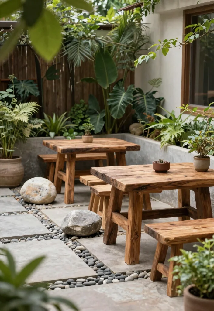 17 Cosy Terrace Ideas That Feel Warm & Inviting - 15. Embrace Nature with Outdoor Elements 1