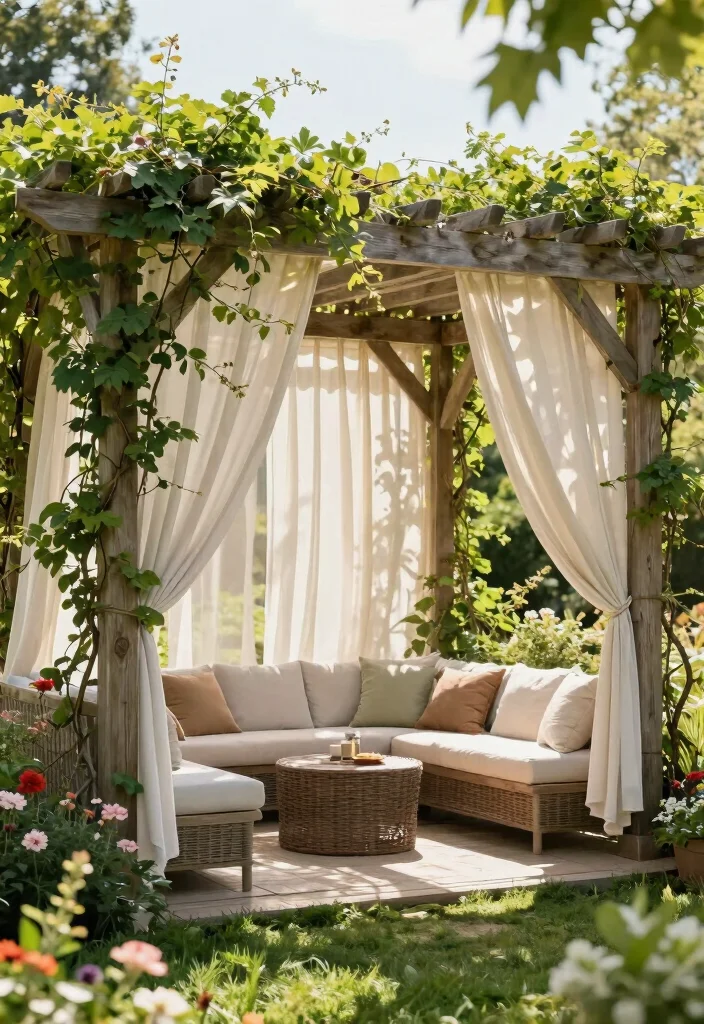 17 Landscape Ideas Backyard Makeovers That Wow Instantly - 10. Pergolas: Stylish Shade Solutions 1