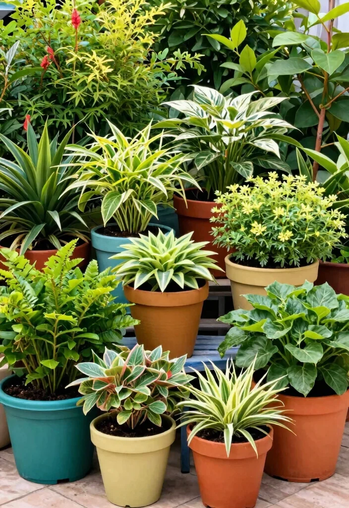 17 Landscape Ideas Backyard Makeovers That Wow Instantly - 17. Container Gardening: Versatile and Beautiful 1