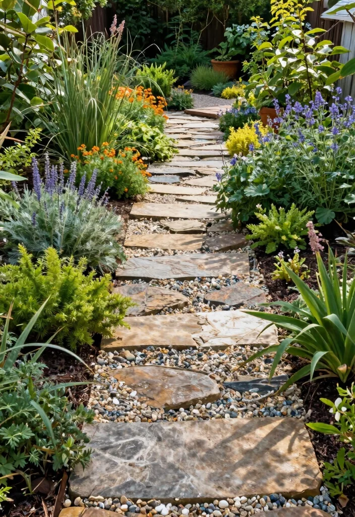 17 Landscape Ideas Backyard Makeovers That Wow Instantly - 2. Sustainable Pathways: Eco-Friendly Walkways 1
