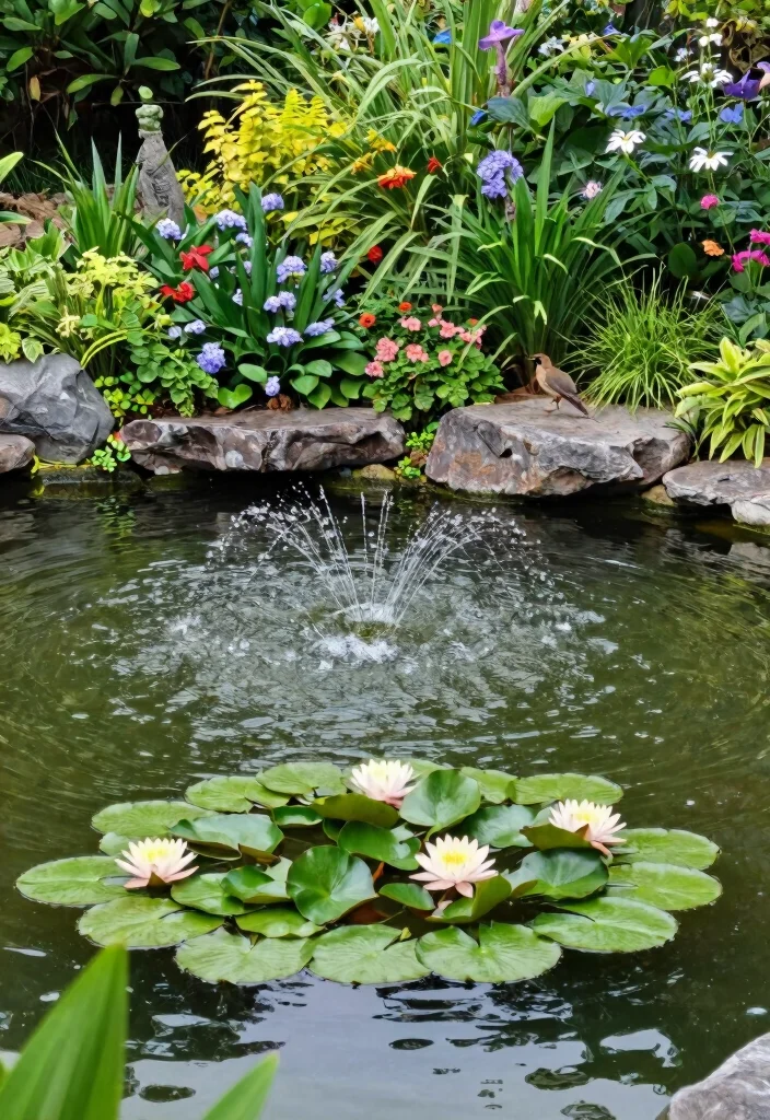 17 Landscape Ideas Backyard Makeovers That Wow Instantly - 8. Water Features: Serenity and Style 1