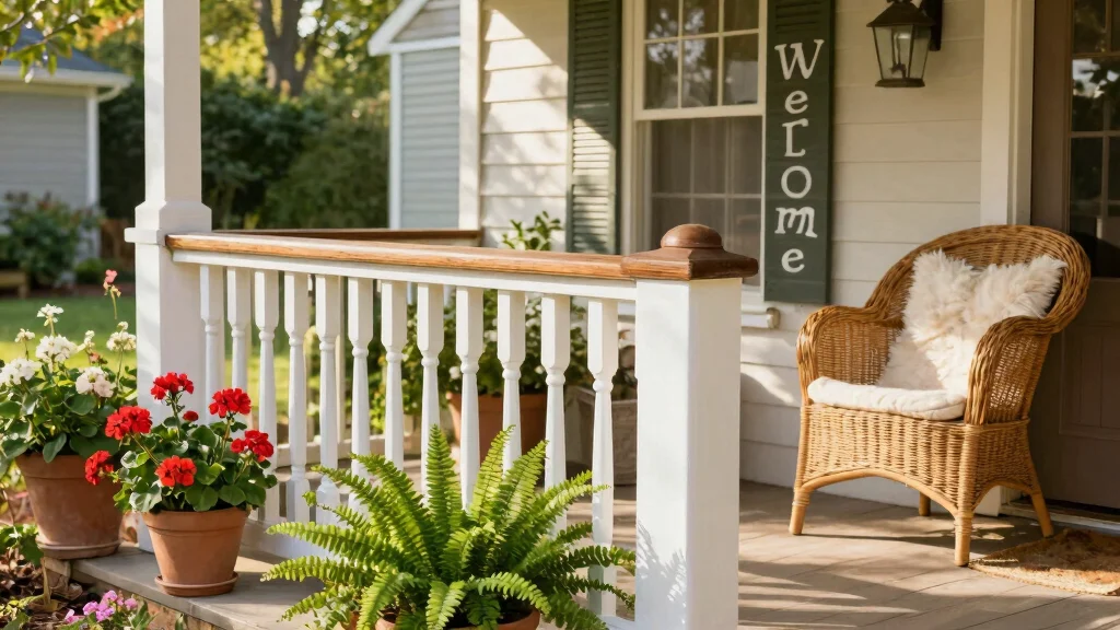 17 Wood Porch Railing Ideas That Add Classic Charm