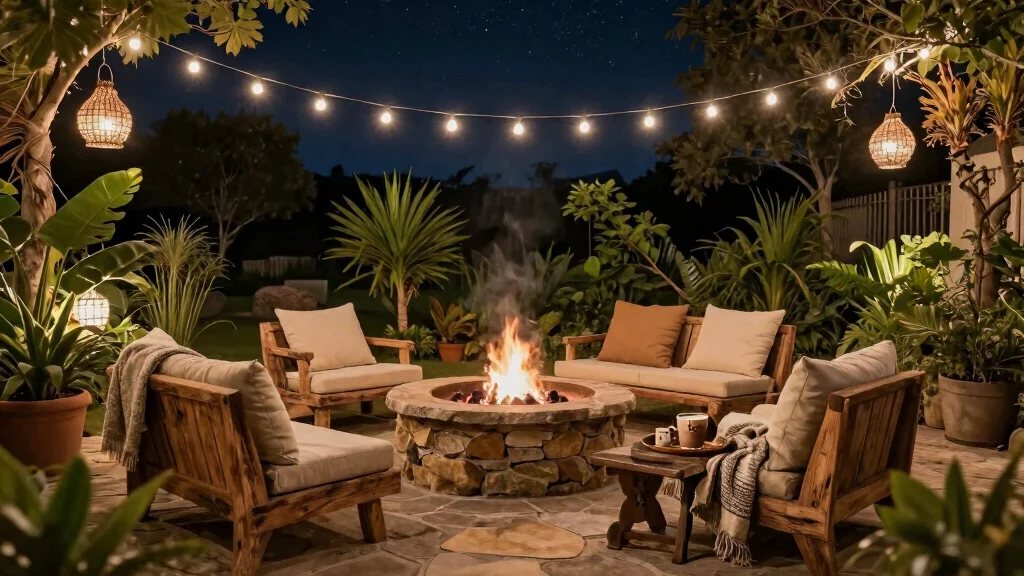 18 Cozy Patio Ideas with Fire Pit for Eco-Friendly Outdoor Nights