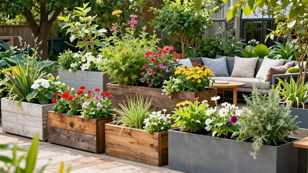 18 Garden Planter Boxes Ideas for a Stunning Display