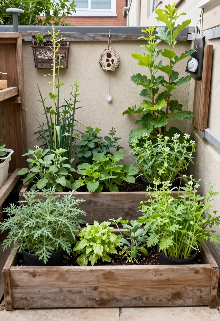 18 Small Backyard 2026 Trending Ideas That Make Tiny Spaces Feel Huge - 16. Urban Micro Gardens 1