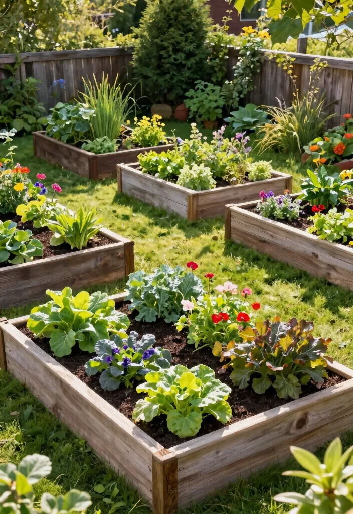 18 Small Backyard 2026 Trending Ideas That Make Tiny Spaces Feel Huge - 9. Raised Garden Beds 1